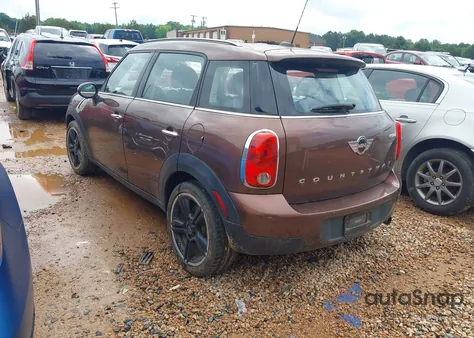 2016 Mini Countryman Cooper из США, поврежденный, VIN WMWZB3C50GWR47537